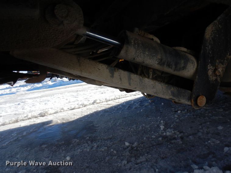 image for item KU9836 1995 Trail King  flatbed trailer