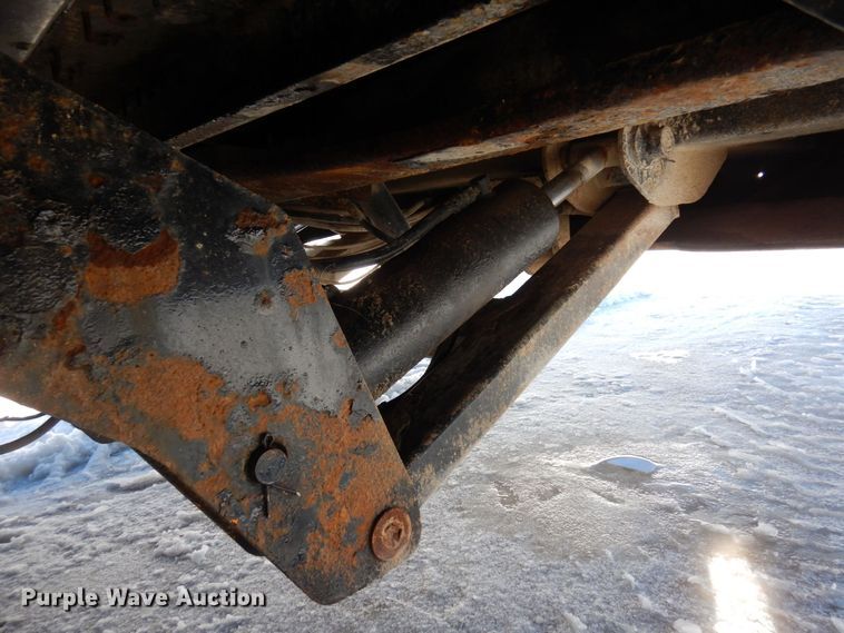 image for item KU9836 1995 Trail King  flatbed trailer