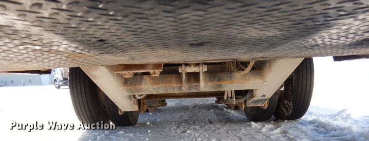 image for item KU9836 1995 Trail King  flatbed trailer