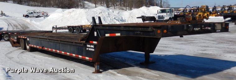 image for item KU9839 1991 Trail King TK70HT-462  drop deck equipment trailer