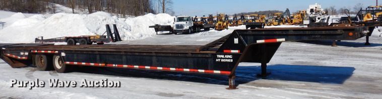 image for item KU9839 1991 Trail King TK70HT-462  drop deck equipment trailer