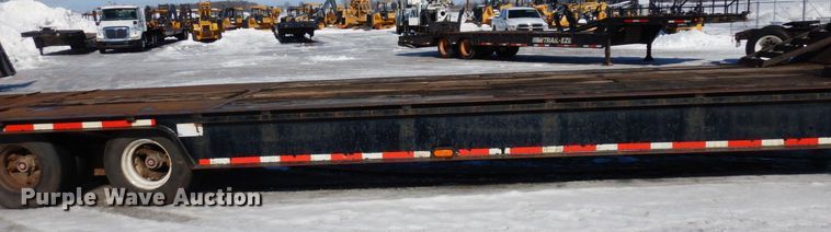 image for item KU9839 1991 Trail King TK70HT-462  drop deck equipment trailer