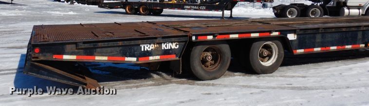 image for item KU9839 1991 Trail King TK70HT-462  drop deck equipment trailer