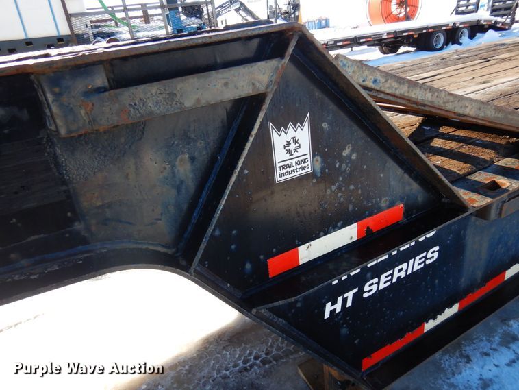 image for item KU9839 1991 Trail King TK70HT-462  drop deck equipment trailer