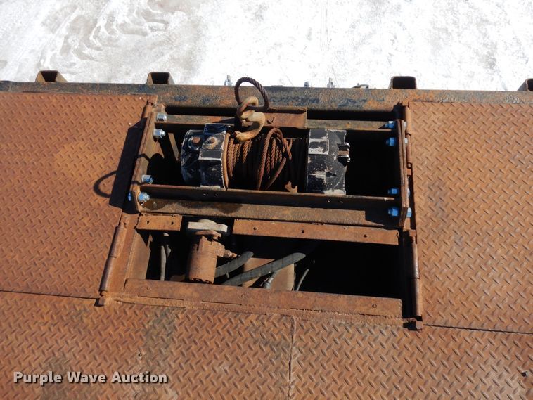 image for item KU9839 1991 Trail King TK70HT-462  drop deck equipment trailer