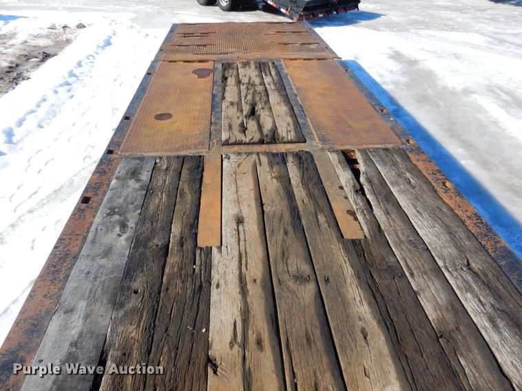 image for item KU9839 1991 Trail King TK70HT-462  drop deck equipment trailer