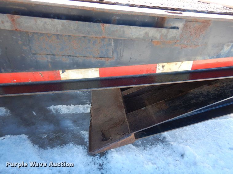 image for item KU9839 1991 Trail King TK70HT-462  drop deck equipment trailer