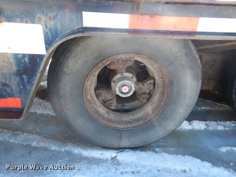 image for item KU9839 1991 Trail King TK70HT-462  drop deck equipment trailer