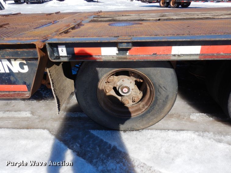 image for item KU9839 1991 Trail King TK70HT-462  drop deck equipment trailer