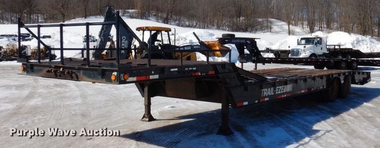 image for item KU9840 1992 Trail Eze  drop deck equipment trailer