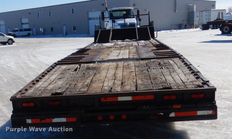 image for item KU9840 1992 Trail Eze  drop deck equipment trailer