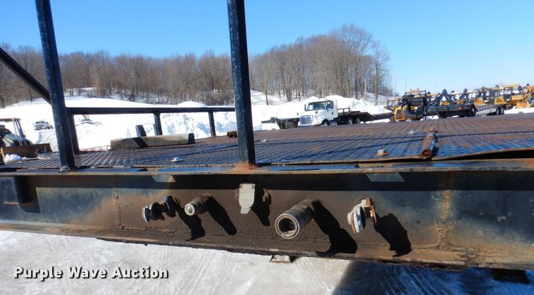 image for item KU9840 1992 Trail Eze  drop deck equipment trailer