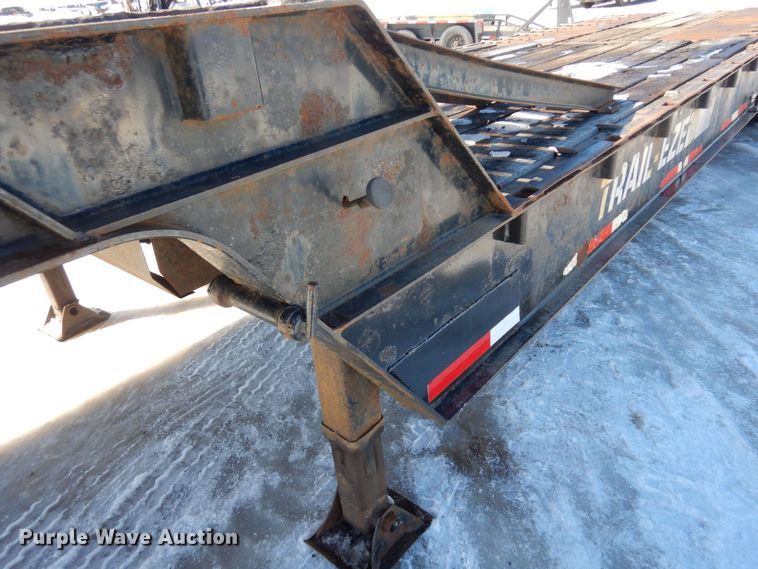 image for item KU9840 1992 Trail Eze  drop deck equipment trailer