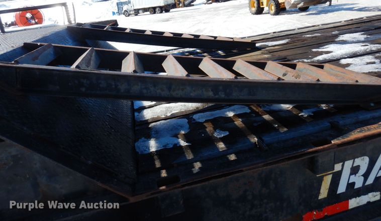 image for item KU9840 1992 Trail Eze  drop deck equipment trailer