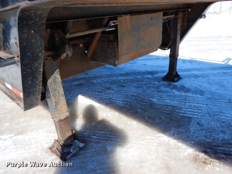 image for item KU9840 1992 Trail Eze  drop deck equipment trailer