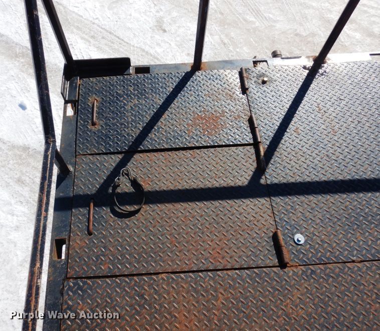 image for item KU9840 1992 Trail Eze  drop deck equipment trailer