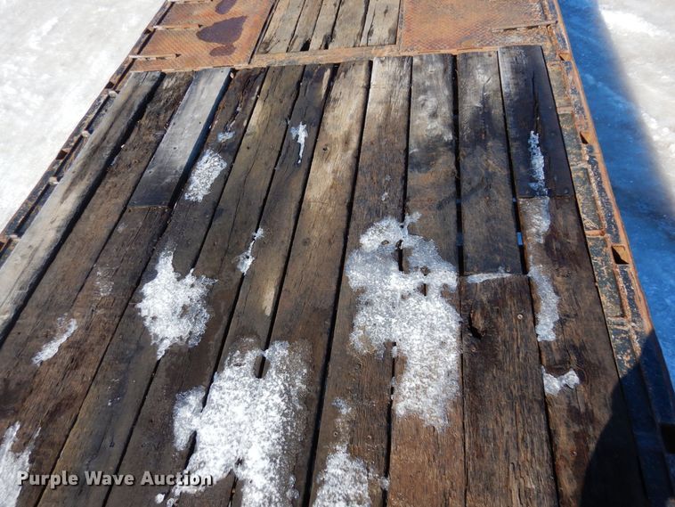 image for item KU9840 1992 Trail Eze  drop deck equipment trailer