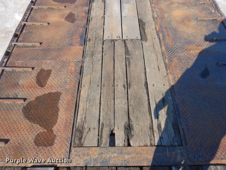 image for item KU9840 1992 Trail Eze  drop deck equipment trailer