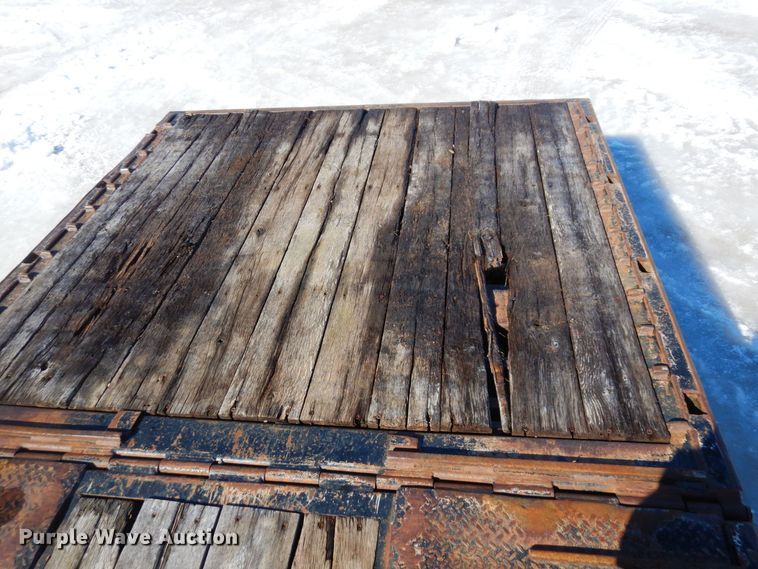 image for item KU9840 1992 Trail Eze  drop deck equipment trailer