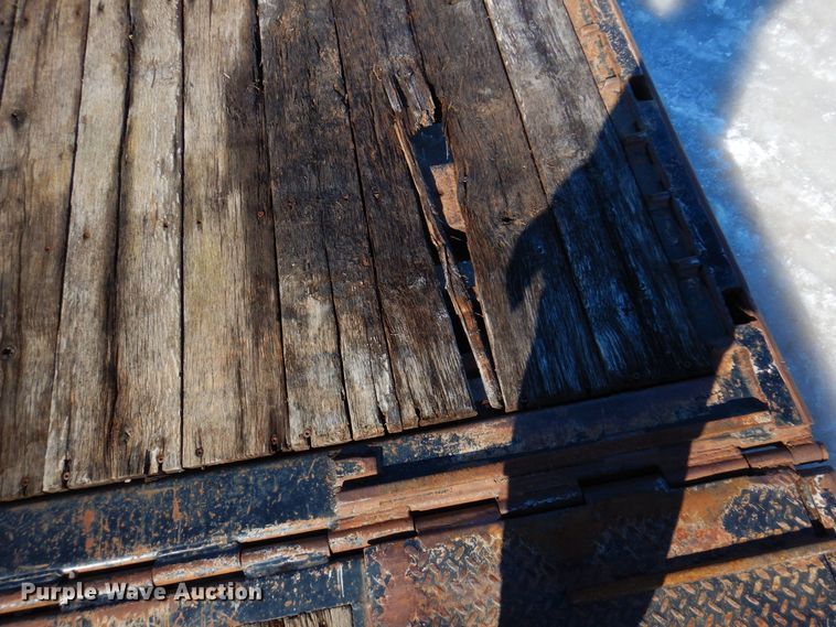 image for item KU9840 1992 Trail Eze  drop deck equipment trailer