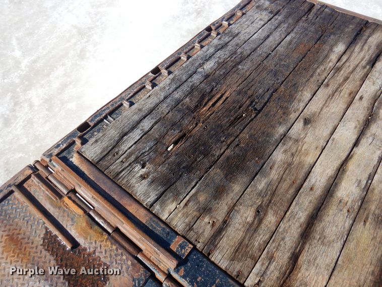 image for item KU9840 1992 Trail Eze  drop deck equipment trailer