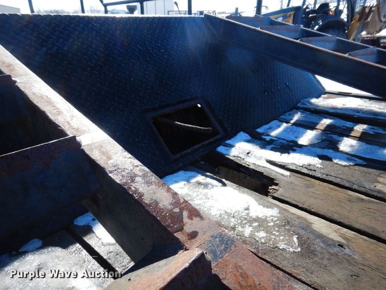 image for item KU9840 1992 Trail Eze  drop deck equipment trailer