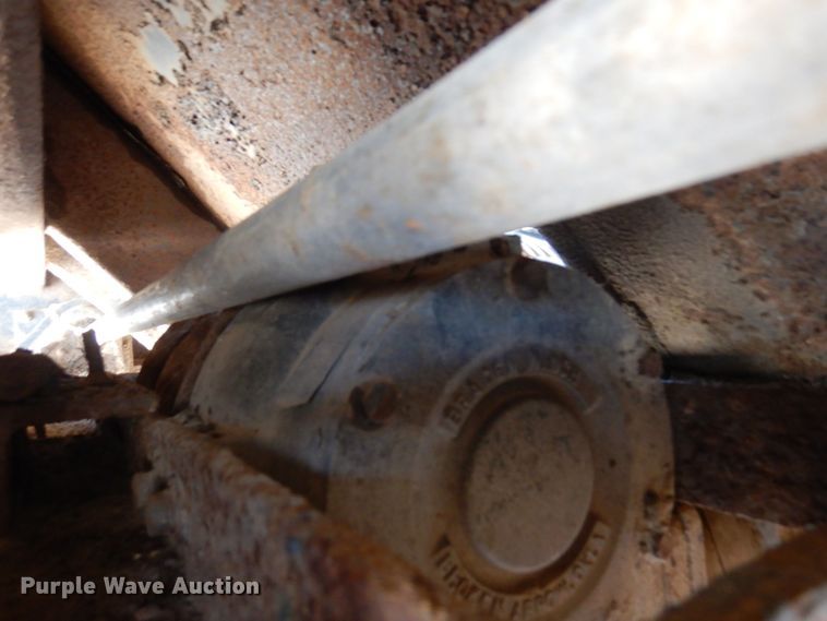 image for item KU9840 1992 Trail Eze  drop deck equipment trailer