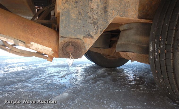 image for item KU9840 1992 Trail Eze  drop deck equipment trailer