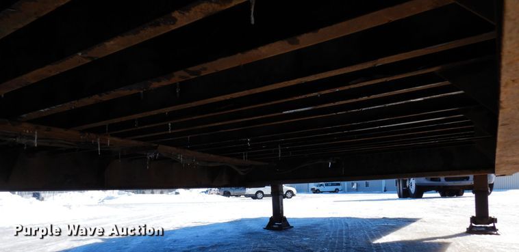 image for item KU9840 1992 Trail Eze  drop deck equipment trailer