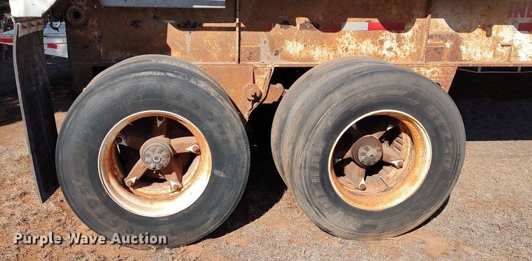 image for item LF9548 1981 Fruehauf  end dump trailer