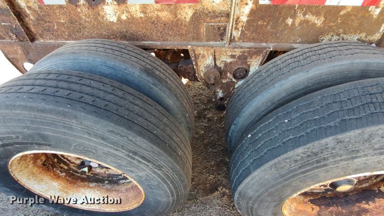 image for item LF9548 1981 Fruehauf  end dump trailer