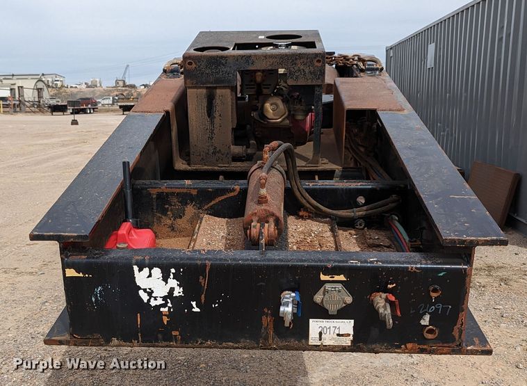 image for item LF9641 2007 Kalyn Siebert KSHRG351T  lowboy equipment trailer