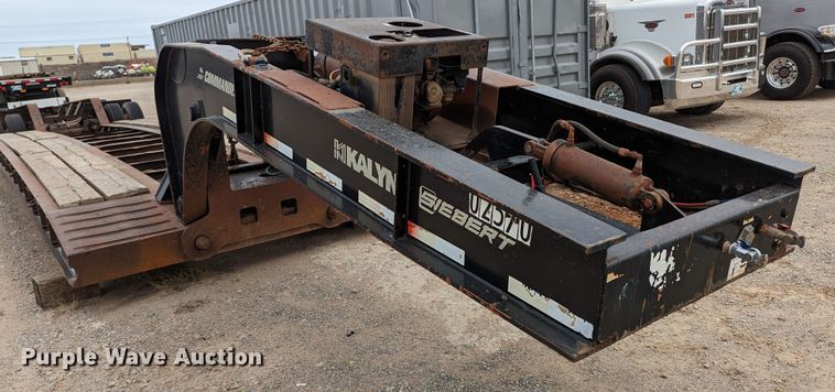 image for item LF9641 2007 Kalyn Siebert KSHRG351T  lowboy equipment trailer