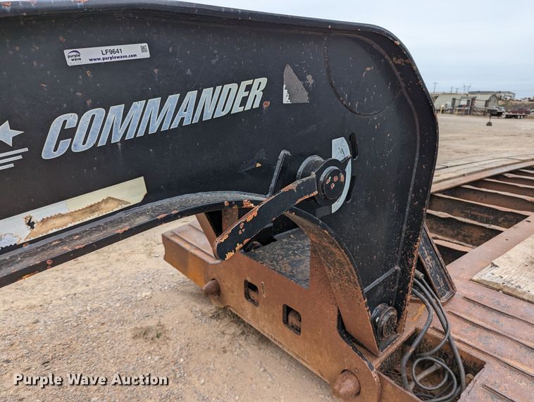 image for item LF9641 2007 Kalyn Siebert KSHRG351T  lowboy equipment trailer