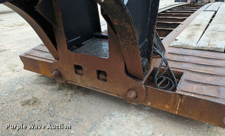 image for item LF9641 2007 Kalyn Siebert KSHRG351T  lowboy equipment trailer