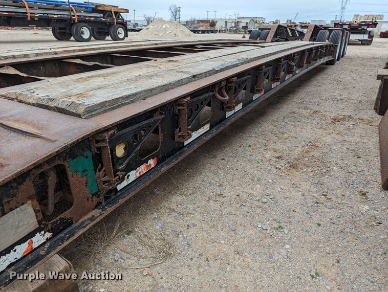 image for item LF9641 2007 Kalyn Siebert KSHRG351T  lowboy equipment trailer