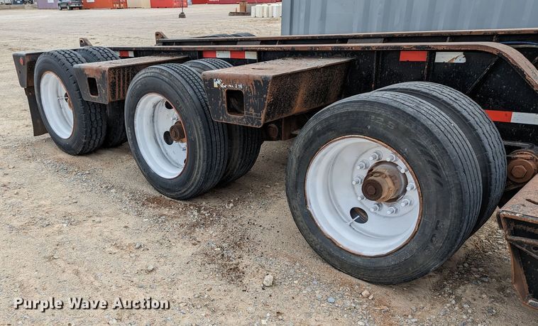 image for item LF9641 2007 Kalyn Siebert KSHRG351T  lowboy equipment trailer