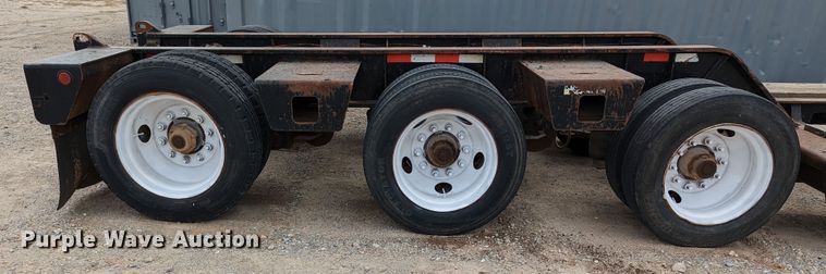 image for item LF9641 2007 Kalyn Siebert KSHRG351T  lowboy equipment trailer