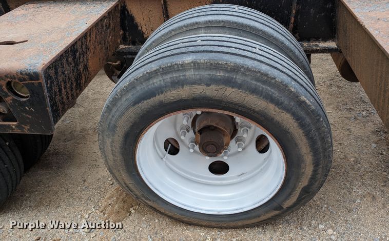 image for item LF9641 2007 Kalyn Siebert KSHRG351T  lowboy equipment trailer