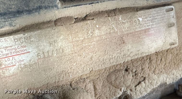 image for item LT9126 1993 White GMC WH  semi truck