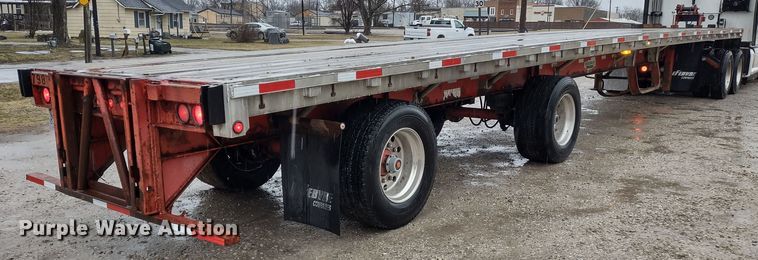 image for item MD9428 1998 Wilson Road Brute  flatbed trailer