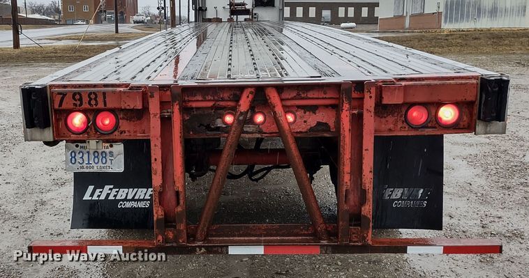 image for item MD9428 1998 Wilson Road Brute  flatbed trailer