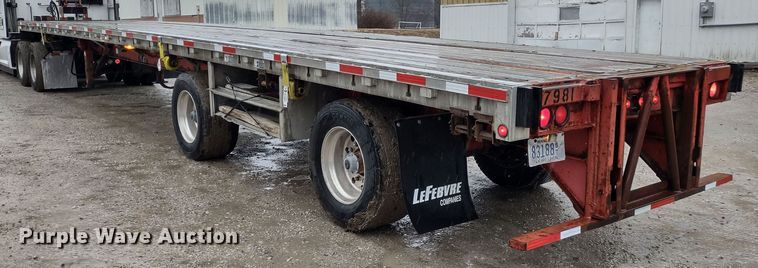 image for item MD9428 1998 Wilson Road Brute  flatbed trailer