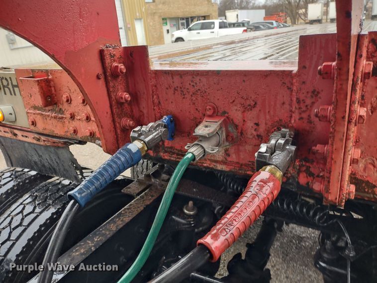 image for item MD9428 1998 Wilson Road Brute  flatbed trailer