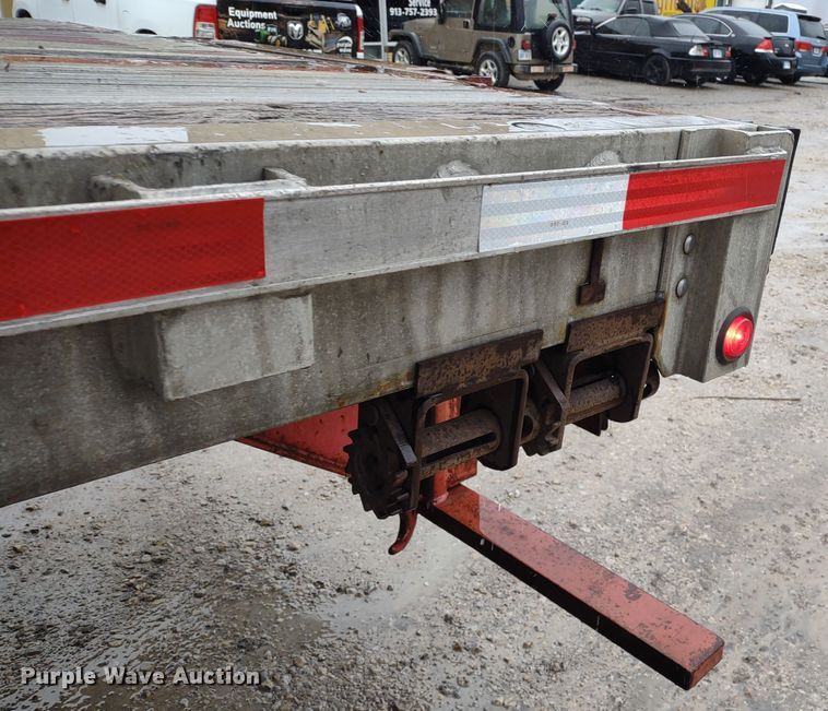 image for item MD9428 1998 Wilson Road Brute  flatbed trailer