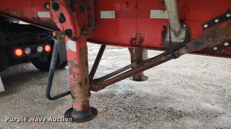 image for item MD9428 1998 Wilson Road Brute  flatbed trailer