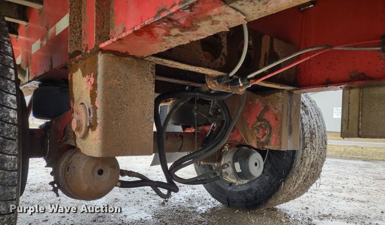 image for item MD9428 1998 Wilson Road Brute  flatbed trailer