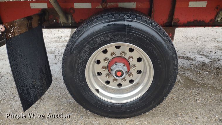 image for item MD9428 1998 Wilson Road Brute  flatbed trailer