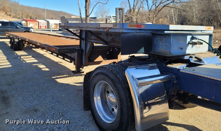 image for item ME9047 1995 West Wind Trailers  drop deck equipment trailer