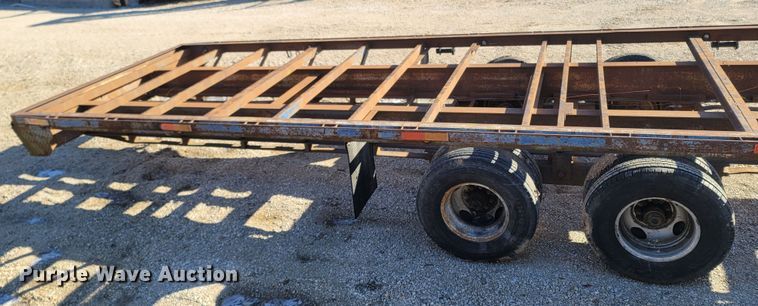 image for item ME9047 1995 West Wind Trailers  drop deck equipment trailer